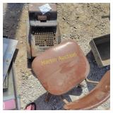 McCaskey cash register and office chair