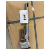 Rigid 18' alum pipe wrench