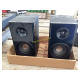 Pair of Phillips bookshelf speakers