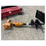 CAT 305 excavator augers   +