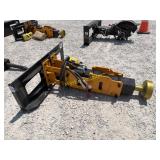 Skid steer post driver  GY-D680  +