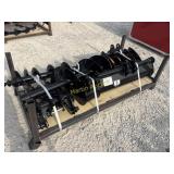Excavator attachment set (8)  +