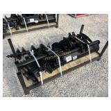 Excavator attachment set (8)  +