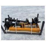Skid Steer Loader Auger & Extra Rod  +