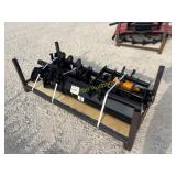 Excavator attachment set (8)  +