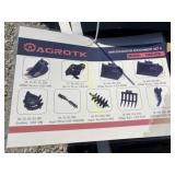 Mini excavator attachments 12EX-ATA  +