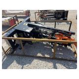 Skid steer traencher  ECSSCT72  +
