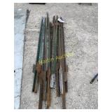 Pile of T posts