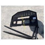 1 set of Skid steer forks GY-DHC  +