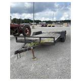2003 Flatbed trailer w/dovetail  VUT   ROW2