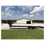 2010 Becker 30' Gooseneck flatbed trailer - VUT