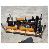 Skid Steer Loader Auger & Extra Rod  +