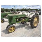 JD H tractor