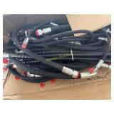 Crawler excavator hydraulic hose  +