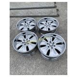 Chrome 6 lug rims set of 4