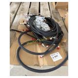 Crawler excavator hydraulic hose  +