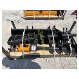 Excavator attachments (8)  +