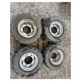 4 Trencher tires and wheels 265/55-12