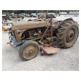 Ford 8N tractor w/ belly mower
