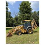 JD 310G backhoe loader, 4x4, thumb, +