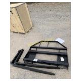 1 set of Skid steer forks SA  +