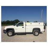 2007 Chevy 2500HD pick up   VUT