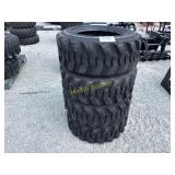 4 new 10-16.5 SKS-1 forerunner skid steer tires