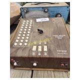 two vintage electric electrical equipment    RWB