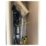 Prybars, pulleys, and misc items