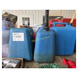 10 Gallon Gas Cans (3)  RWA