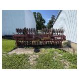 IH 181 Flat fold rotary hoe, 3 pt.