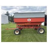 Kory 330 bushel center dump wagon,