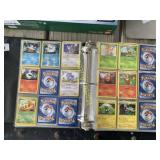 black binder of Pokï¿½mon cards RWE