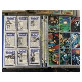 binder of punisher Marvel cards RWE