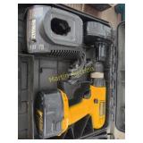 Dewalt battery powered drill in case