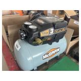 McGraw 3 gallon air compressor
