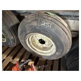 Unused 12.5-16 tire & wheel-