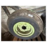 Un-used 12.5-16 green rim