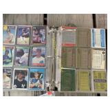 Binder Of Football cards  RWE