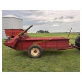 IH PTO driven manure spreader- farmer retirement