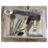 a lot of vintage knives   RWB