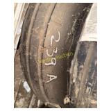 Unused 9.5-15 tire on 8 bot rim