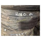 Used 9.5-15 tire on 8 bot rim