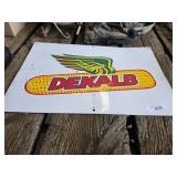 Metal DeKalb sign