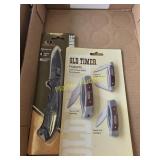 4 Old Timer knives