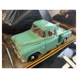 vintage Chevy truck dock ass