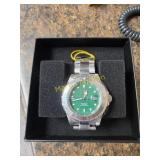 New Invicta watch with green face yellow box