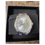 New Invicta watch with Silver Face yellow box