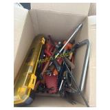 Misc hand tools, hammers, wrench sets, torque