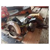 Two hand saws